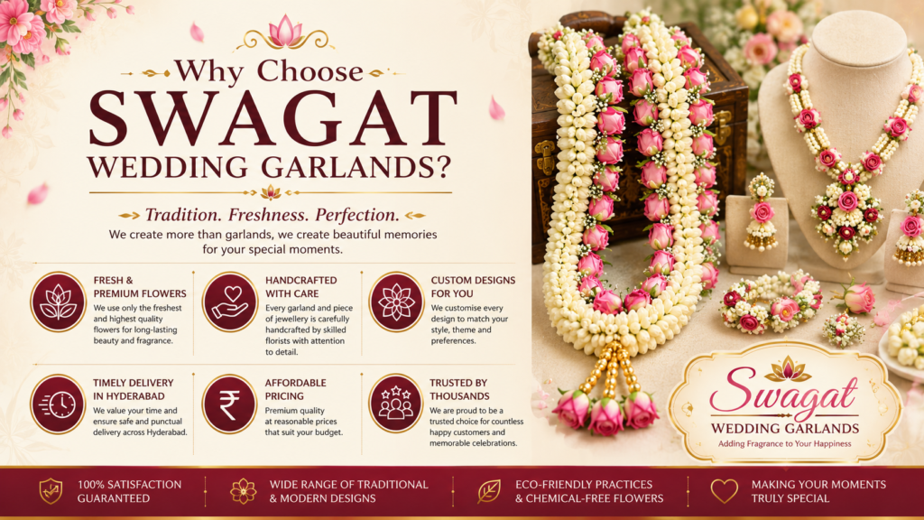 Why choose Swagat Wedding Garlands
